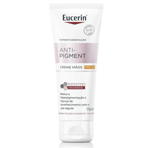 Creme-para-maos-Eucerin-Anti-Pigment-FPS-30-75ml Creme-para-maos-Eucerin-Anti-Pigment-FPS-30-75ml