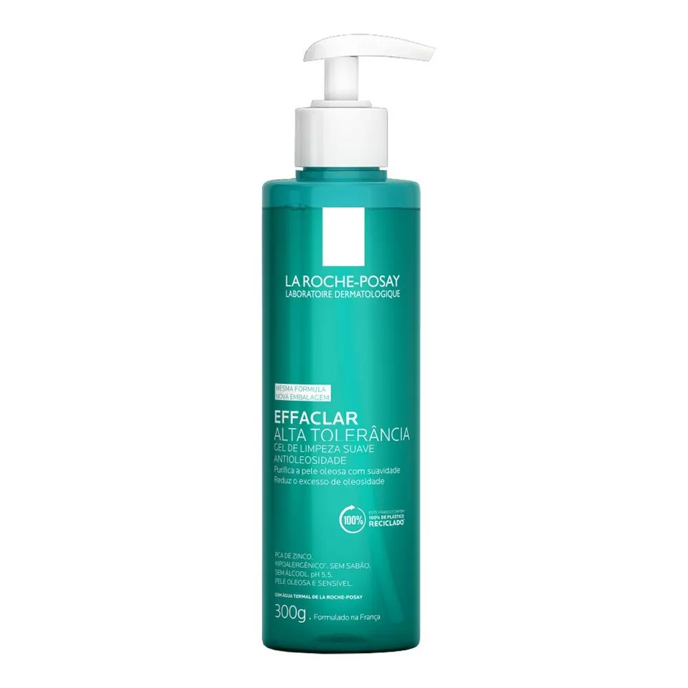 Gel de Limpeza Facial La Roche-Posay Effaclar Alta Tolerância 300g Gel de Limpeza Facial La Roche-Posay Effaclar Alta Tolerância 300g