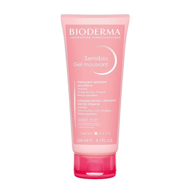 Gel de Limpeza Micelar Bioderma Sensibio Gel Moussant 200ml Gel de Limpeza Micelar Bioderma Sensibio Gel Moussant 200ml