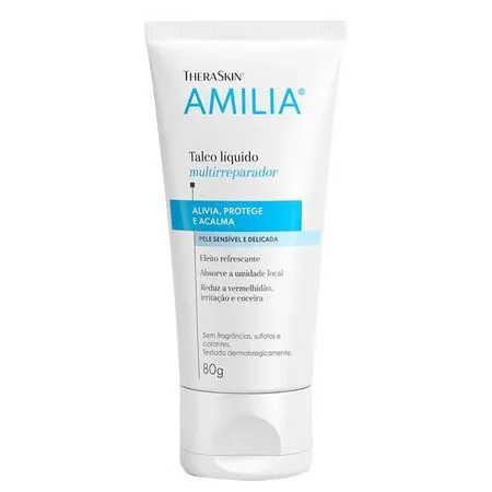 Talco Líquido Amilia TheraSkin 80g 2